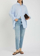 Toteme Twisted-seam Straight-leg Jeans Light Blue