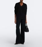 The Row Agnes 12 leather top-handle bag
