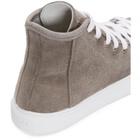 Diemme Grey Suede Veneto Alto Sneakers