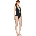 Ward Whillas Black Farrah Halter Swimsuit