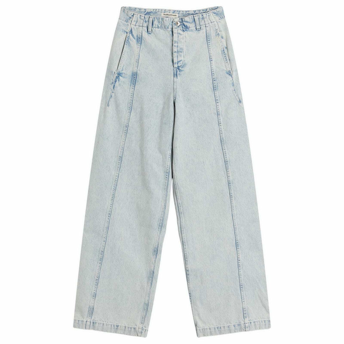 YMC Women's Displaced Seam Jeans in Indigo