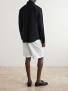 Zegna - Cotton-Blend Overshirt - Black