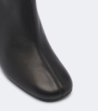 Souliers Martinez Talin leather ankle boots