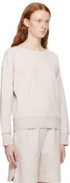 Margaret Howell Off-White Round Neck Sweatshirt