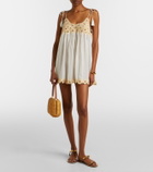 Ulla Johnson Tula crochet-trimmed cotton beach dress