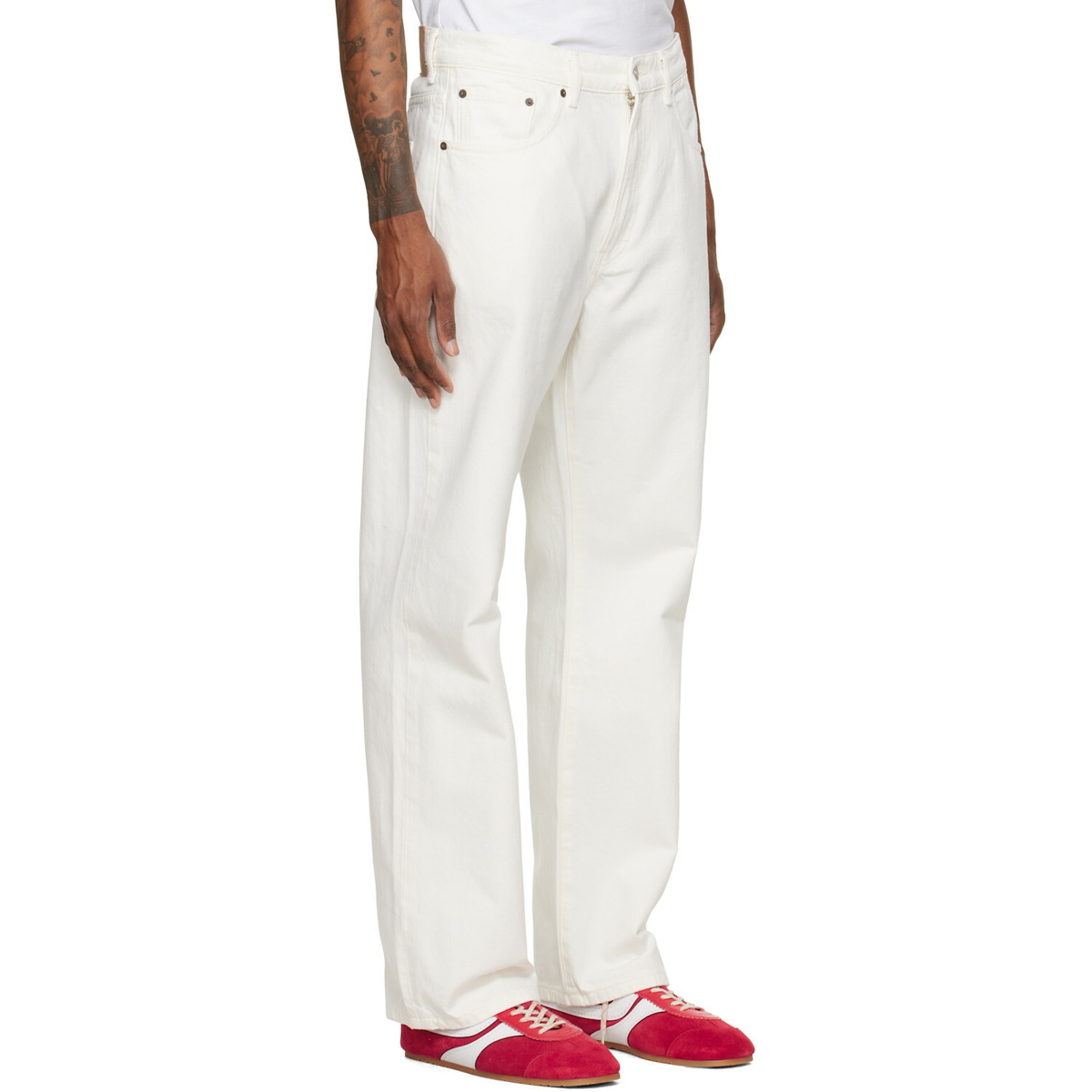 JEANERICA Off-White Vega Jeans