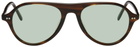Oliver Peoples Tortoiseshell Emet Sunglasses