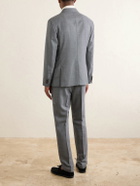 Mr P. - Wool-Hopsack Suit Jacket - Gray