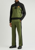 Moncler Genius 1 Moncler JW Anderson Stretch-jersey Sweatpants Green