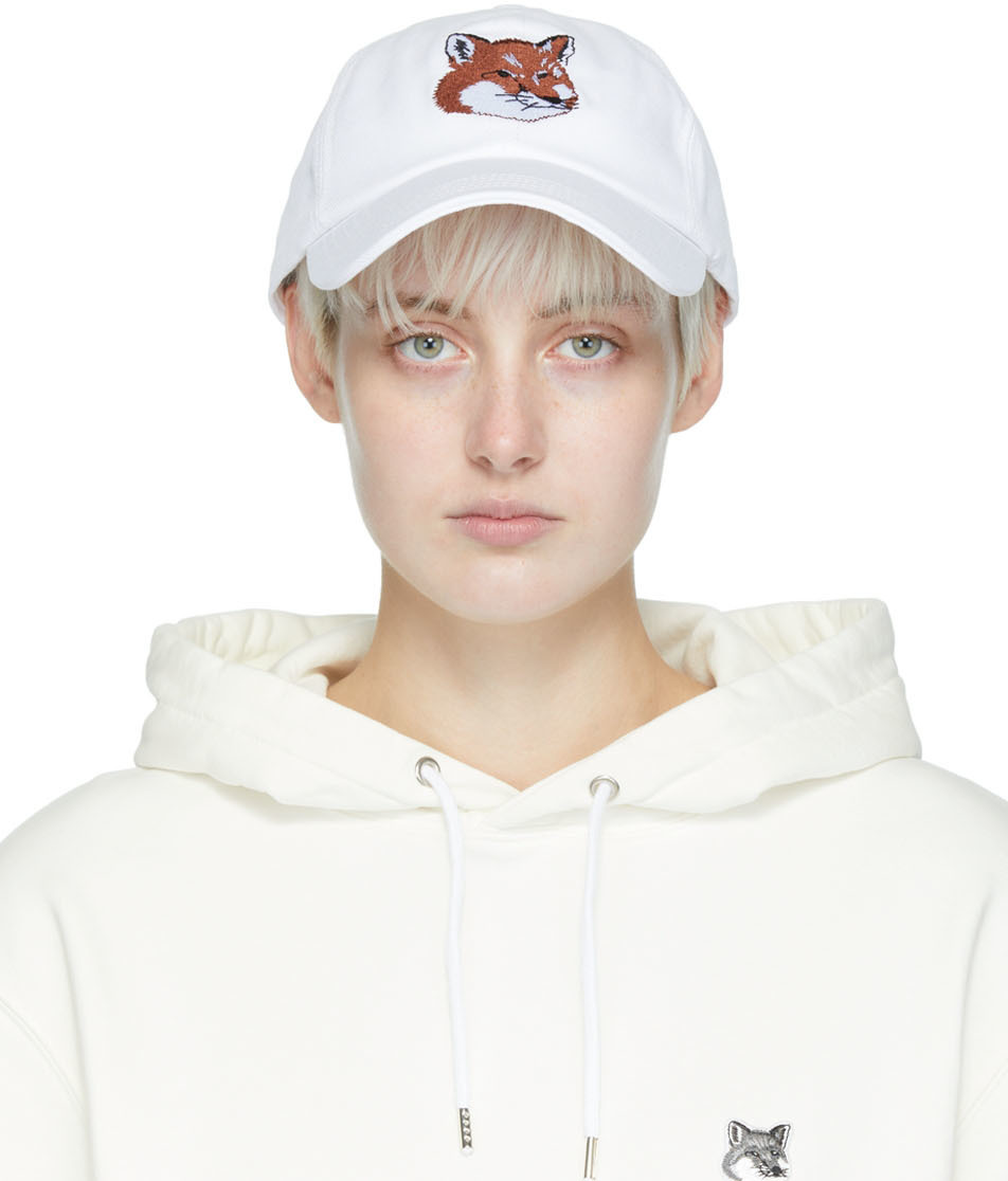 Maison Kitsuné Black ADER error Edition Meditation Fox Cap