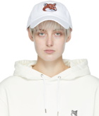 Maison Kitsuné White Fox Head Cap