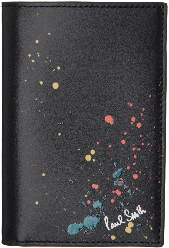 Photo: Paul Smith Black Paint Splatter Wallet