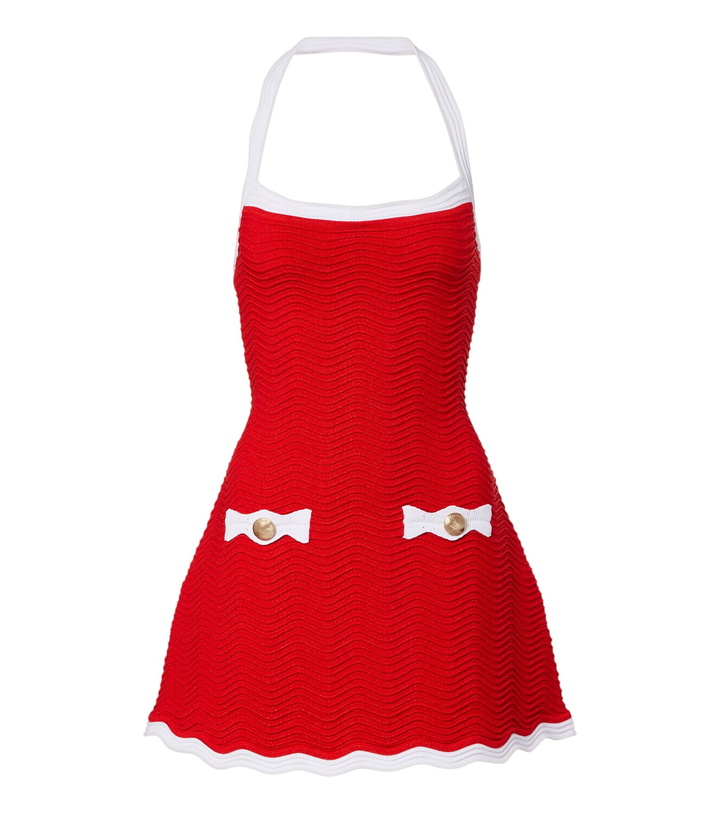 Photo: Retrofête Ondina ribbed-knit minidress