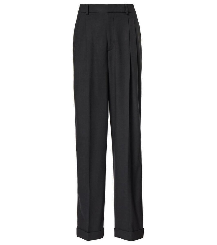 Photo: Polo Ralph Lauren High-rise wool-blend straight pants