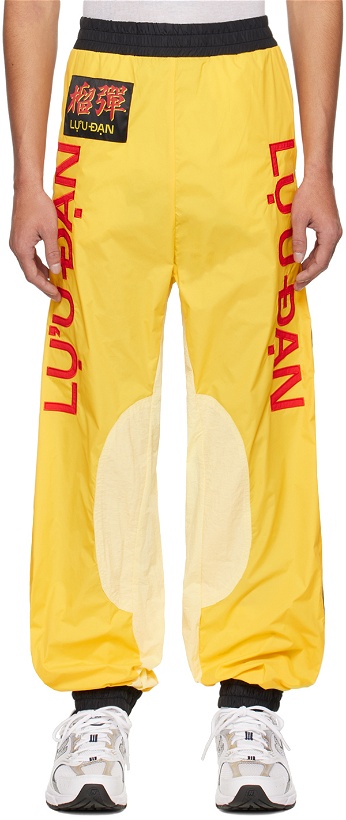Photo: LU'U DAN Yellow Patch Lounge Pants