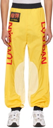 LU'U DAN Yellow Patch Lounge Pants