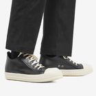 Rick Owens Men's Low Sneakers in Black/Milk