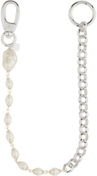 Pearl Octopuss.y Silver Pearl Vampire Wallet Chain