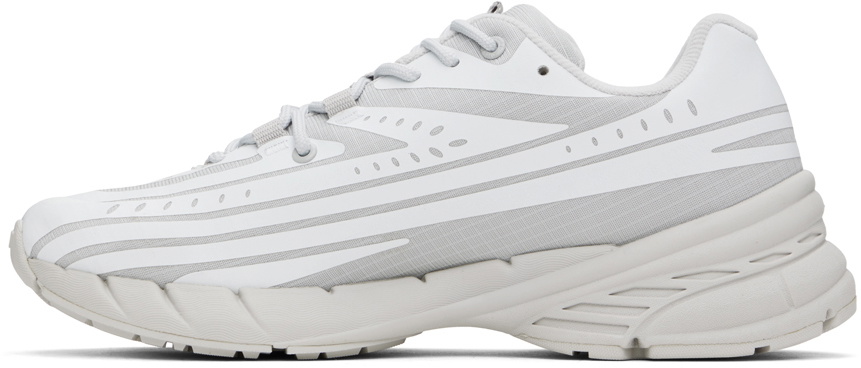 Diesel White & Gray D-Airspeed Low Sneakers Diesel Diesel White & Gray D-Airspeed Low Sneakers Diesel