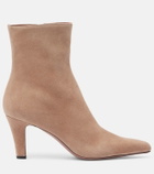 Paris Texas Belle suede ankle boots