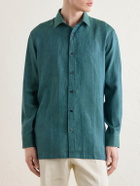 Charvet - Linen Shirt - Green