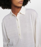 Toteme Wool-blend polo top