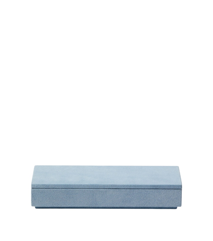 Photo: Michaël Verheyden Small suede pen case