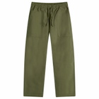 Service Works Men's Classic Canvas Chef Pants in Olive