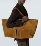 Métier Sergeant suede duffel bag
