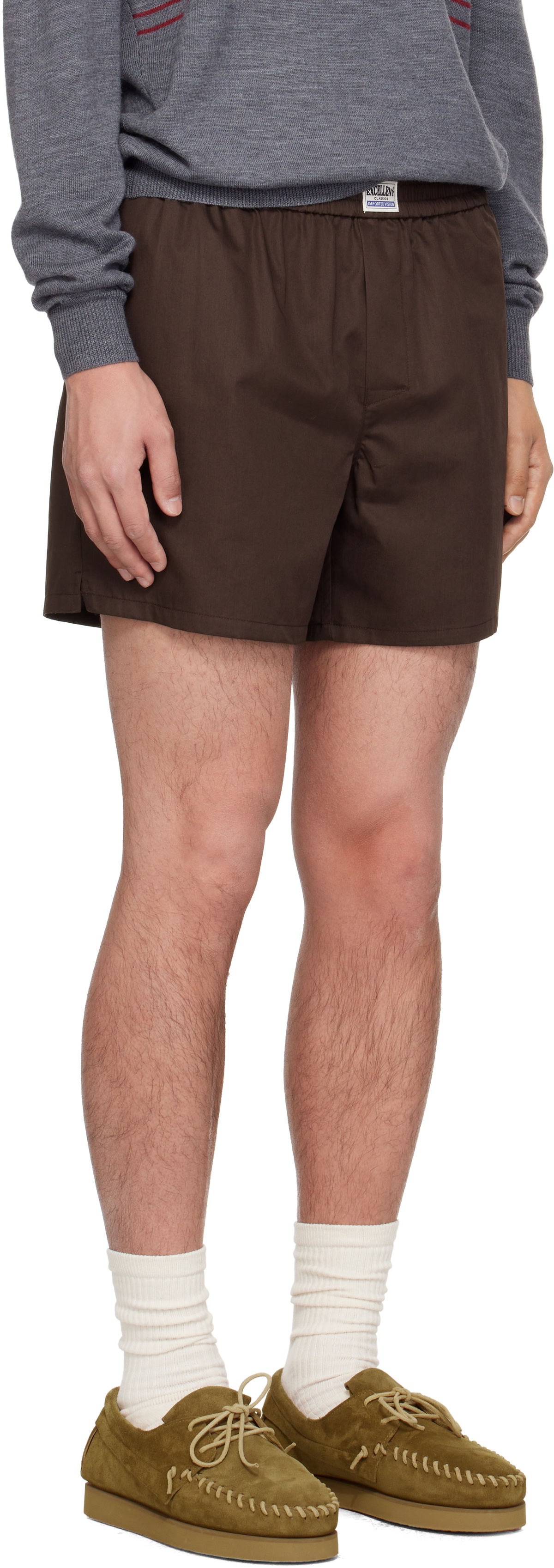 Commission Brown Boxer Shorts