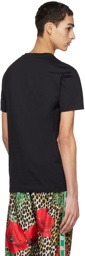 Dolce & Gabbana Black Bonded T-Shirt