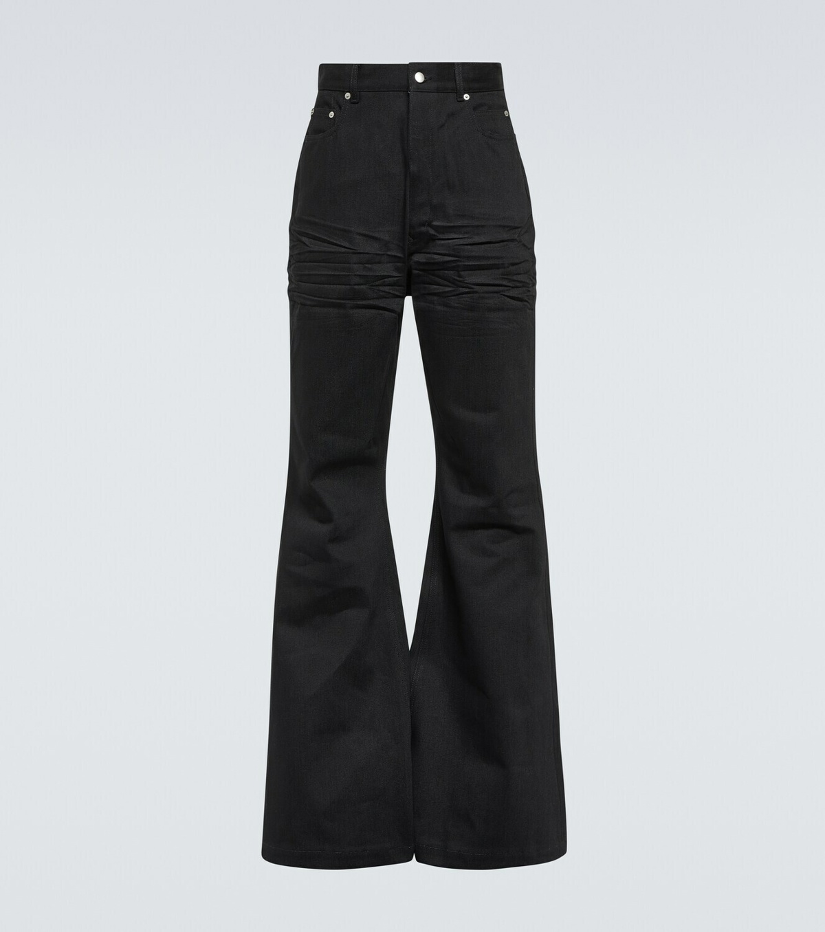 Rick Owens Textured flared jeans