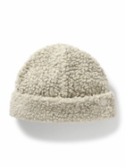 Folk - Logo-Appliquéd Fleece Beanie