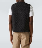 Visvim Reversible wool tweed vest