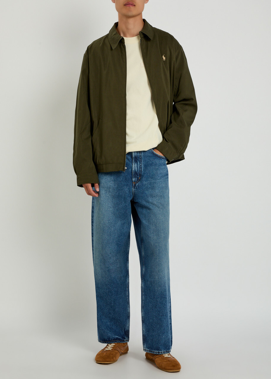 Agolde Deka Relaxed Straight-leg Jeans Blue