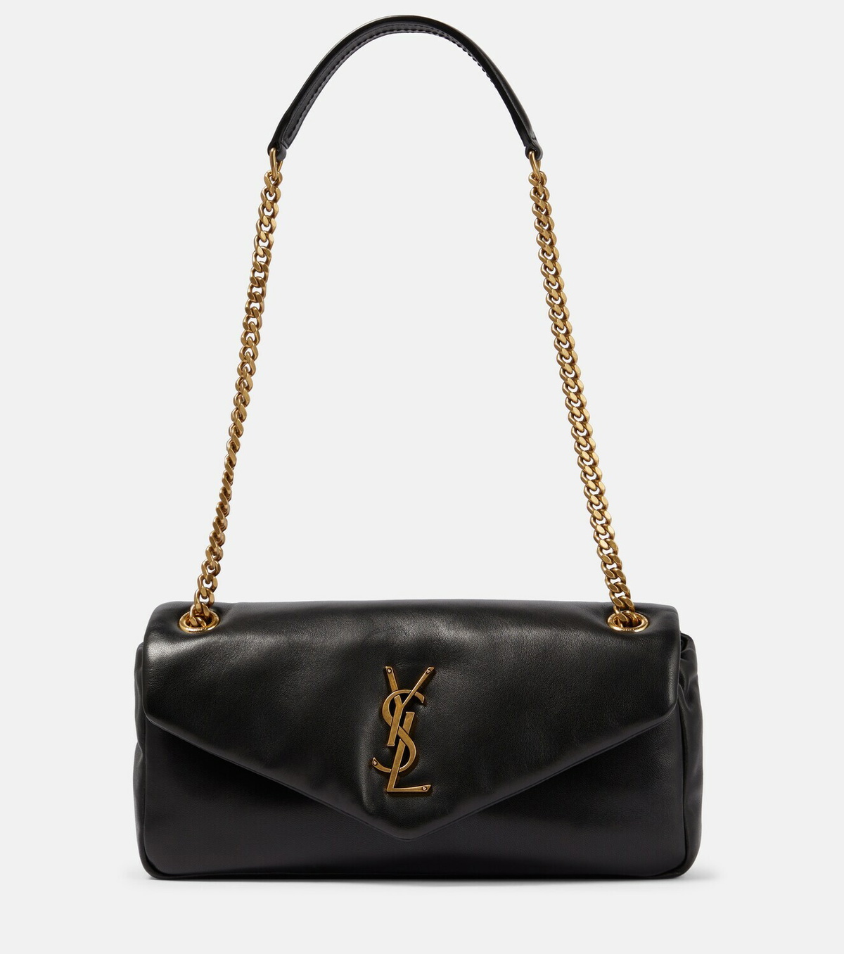 【Saint Laurent/サンローラン】 Calypso Shoulder bag Saint Laurent Calypso leather shoulder bag Saint Laurent