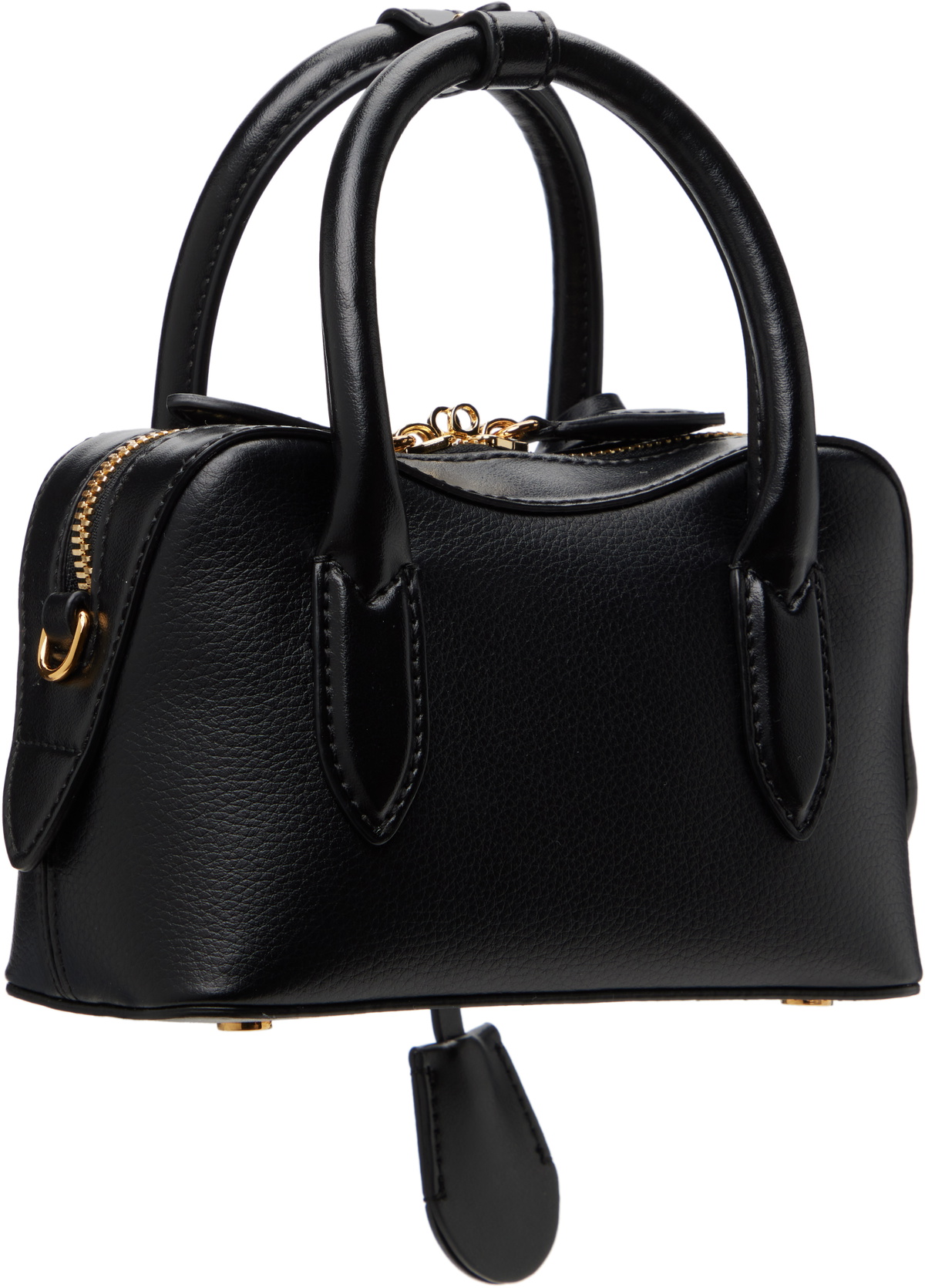 Stella Ryder Small Faux-Suede Crossbody - Black