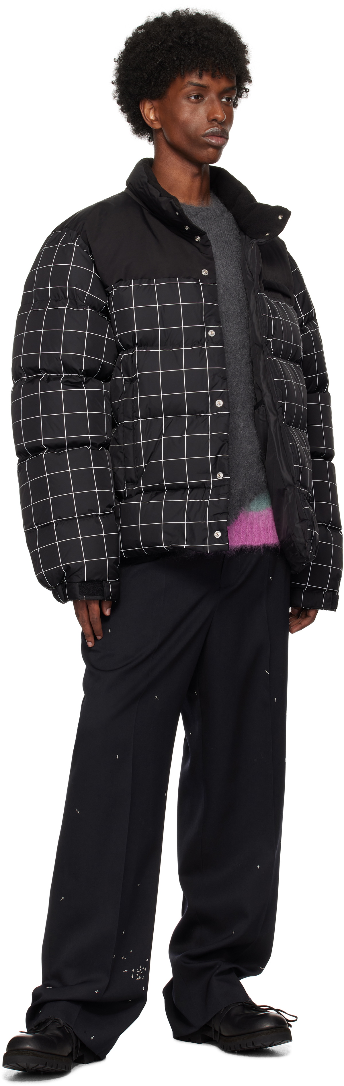 UNDERCOVER Black UP2D4207 Down Jacket Undercover