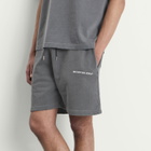 MKI Men's Uniform Sweat Shorts in Pigment Black