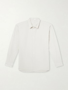 ATON - Oversized Cotton-Poplin Shirt - Neutrals