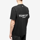 Represent Men's Team 247 Oversized T-Shirt in Jet Black