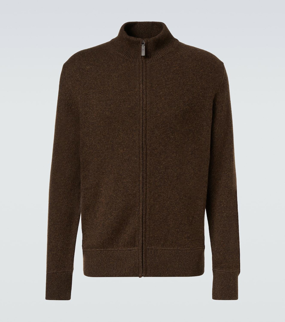 Tod's Wool and cashmere zip-up cardigan