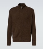 Tod's Wool and cashmere zip-up cardigan