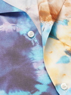 AMIRI - Camp-Collar Patchwork Tie-Dyed Silk Shirt - Multi - S