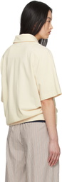 Serapis Yellow Sailor Short Sleeve Polo