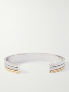 SAINT LAURENT - Silver- Gold-Tone Cuff - Gold