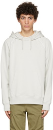 Helmut Lang Taupe Raglan Sleeve Hoodie