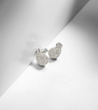 Roxanne First Happy Tears 14kt white gold stud earrings with diamonds