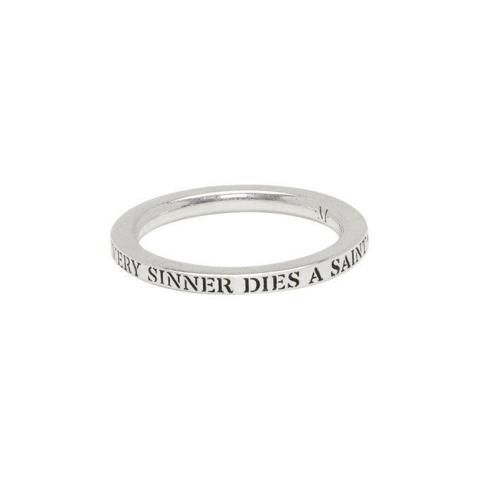 Photo: Martyre Silver Sinner Stack I Ring