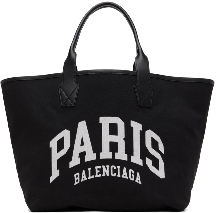 Photo: Balenciaga Black Large 'Paris' Tote